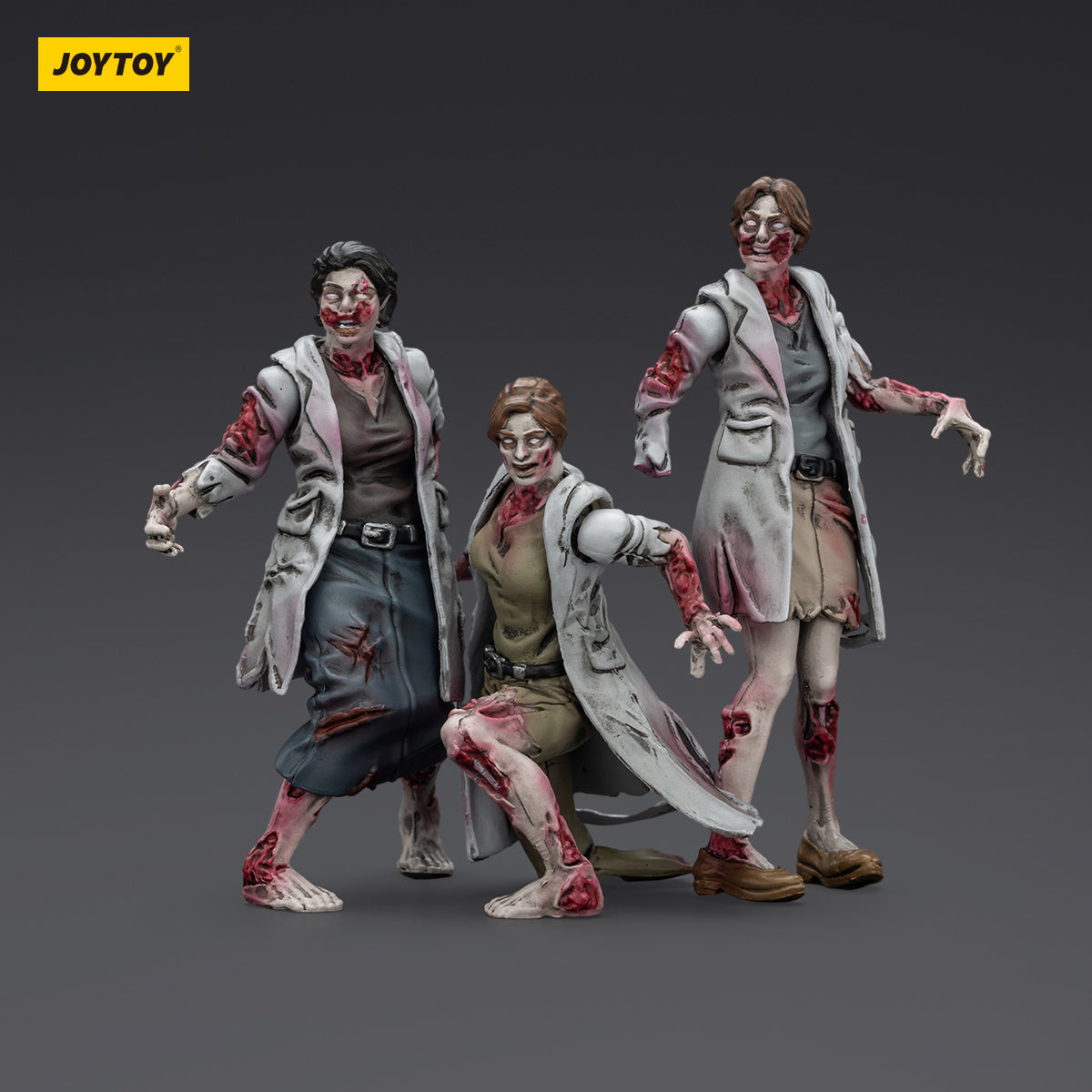 (Only Shipped to the US) JOYTOY 1/25 Dark Source Zombie Figure Medics JT01628 Action Figures