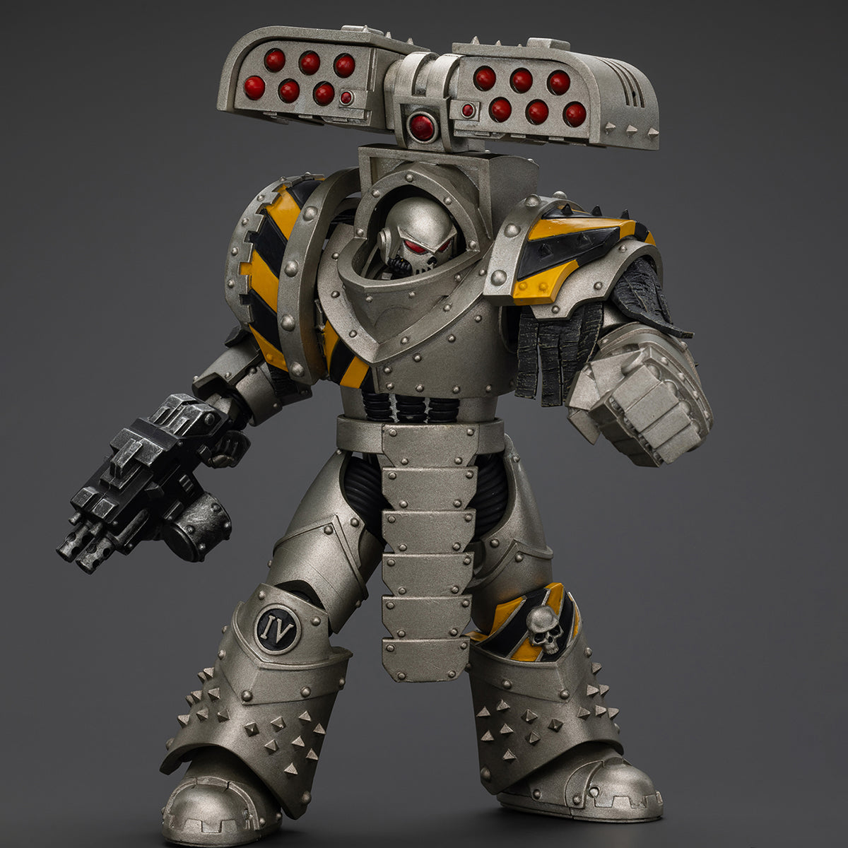 (Only Shipped to the US) JOYTOY Warhammer The Horus Heresy 1/18 lron Warriors Tyrant Siege Terminator with Rocket launcher JT01475 Action Figures