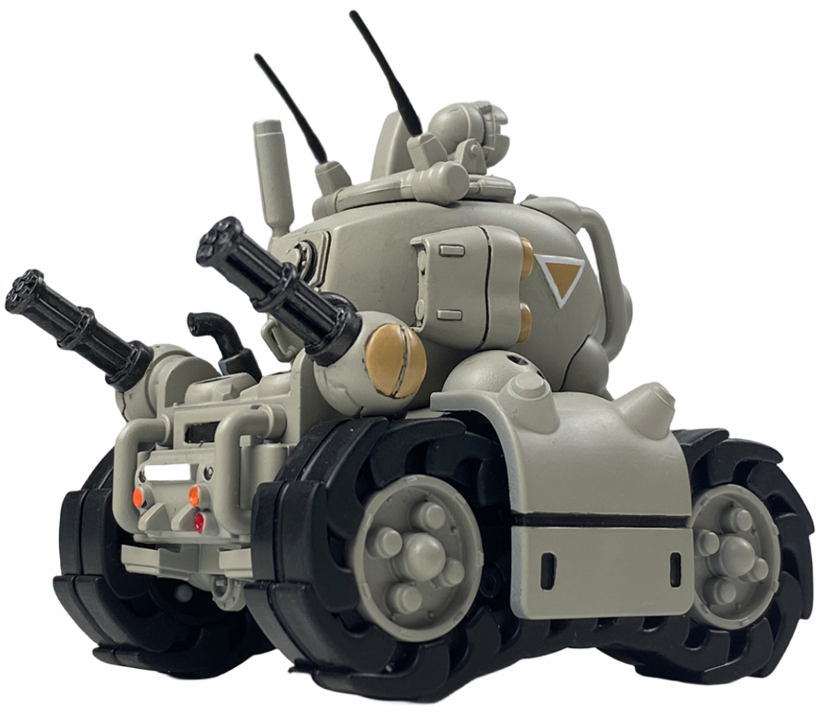Kits de modelos de plástico: Metal Slug X: Tanque, mecha, figuras de acción coleccionables estilo anime