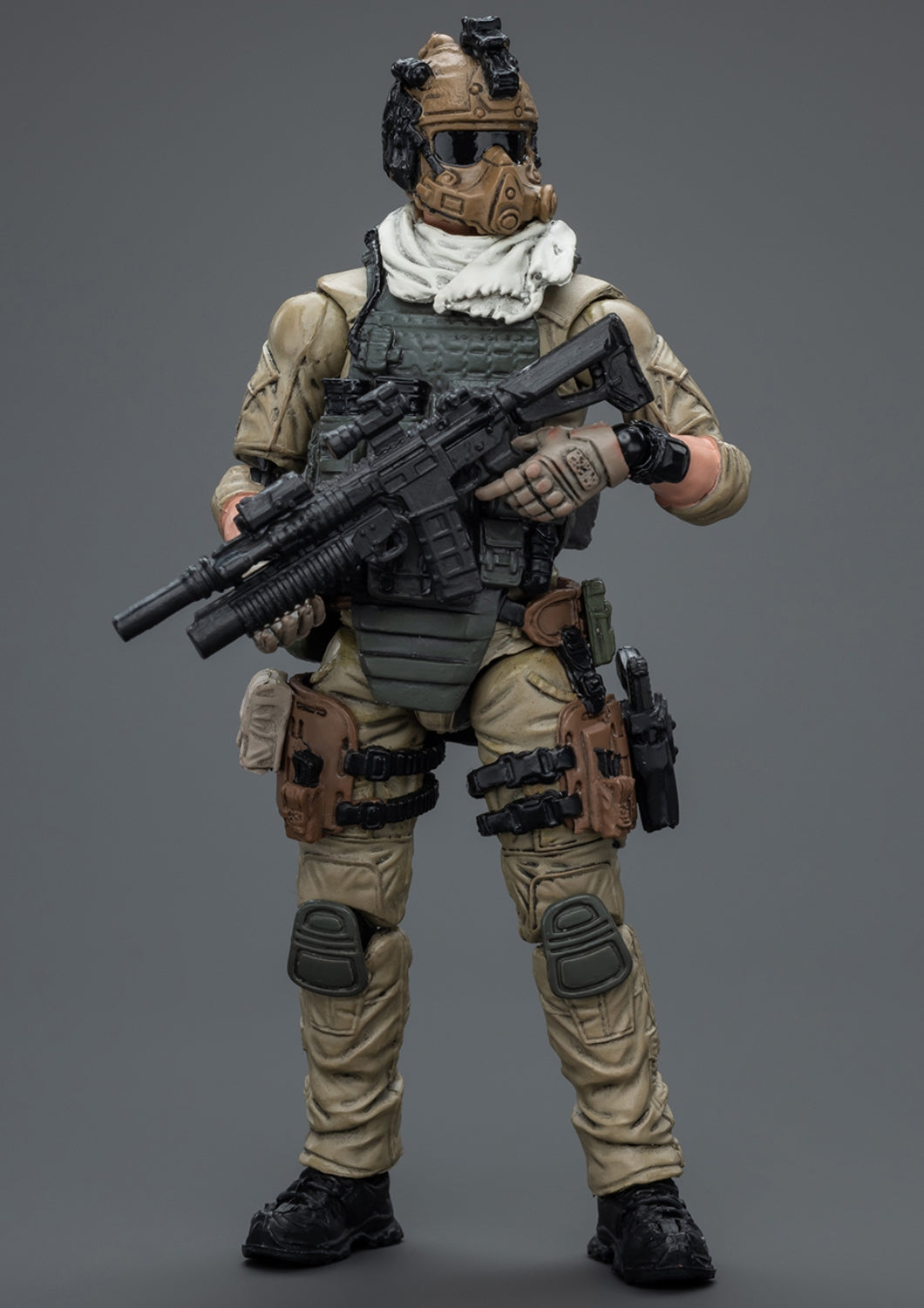 Figurines articulées Breacher de l'US Army Delta Assault Squad (échelle 1:18)