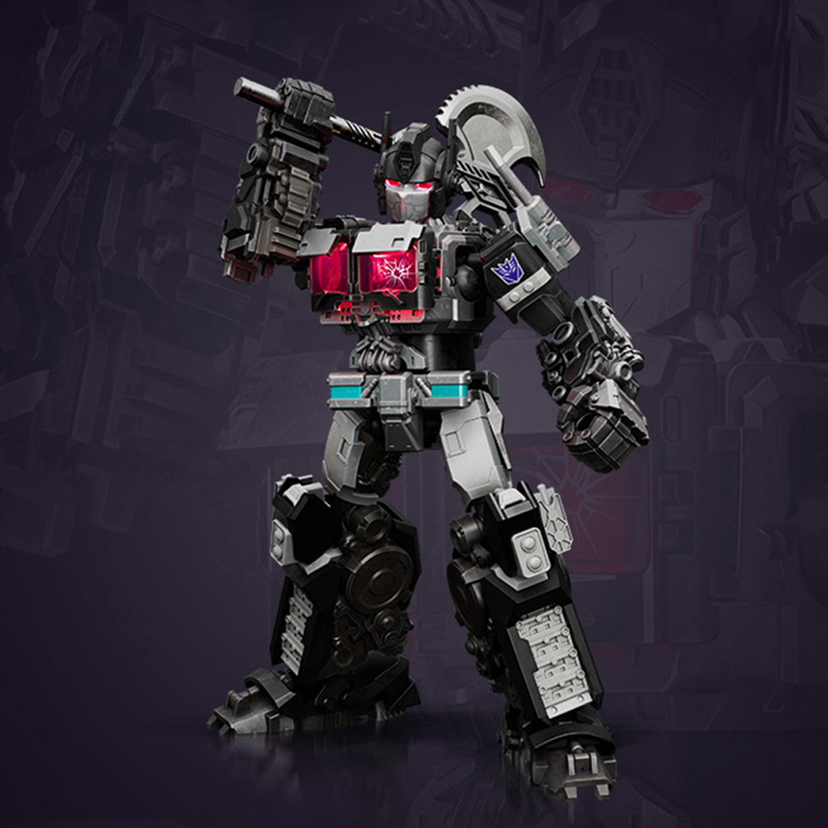 Kits de modelos de ensamblaje de Blokees: Transformers Classis Clase 08 - Nemesis, estilo Mecha Musume, miniatura de 13 cm de altura.