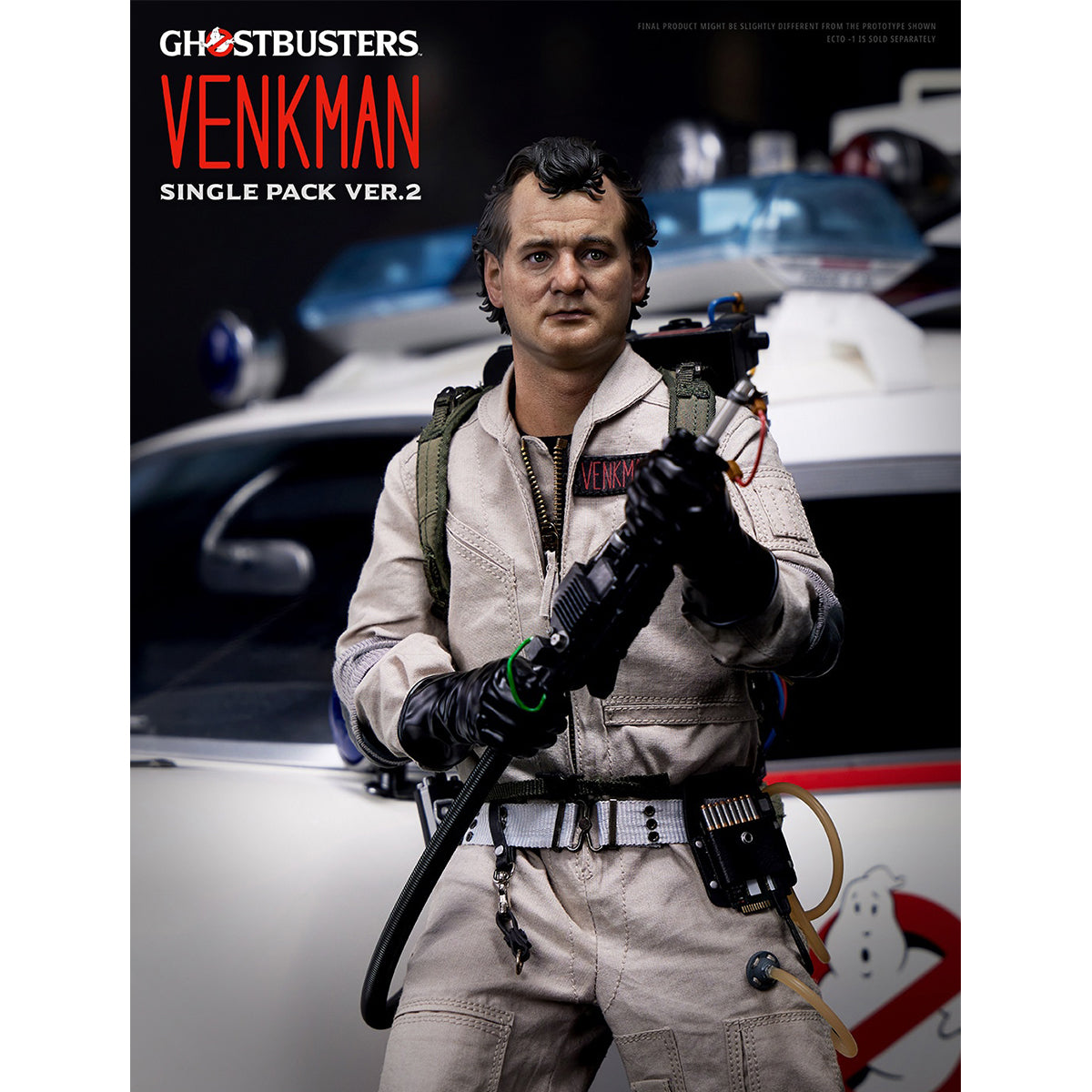 Blitzway, Ghostbusters 1984, Winston Zeddemore/Dr. Egon Spengler/Dr. Raymond Stantz/Dr. Peter Venkman, Single Pack ver.2, 1/6 Scale Action Figure