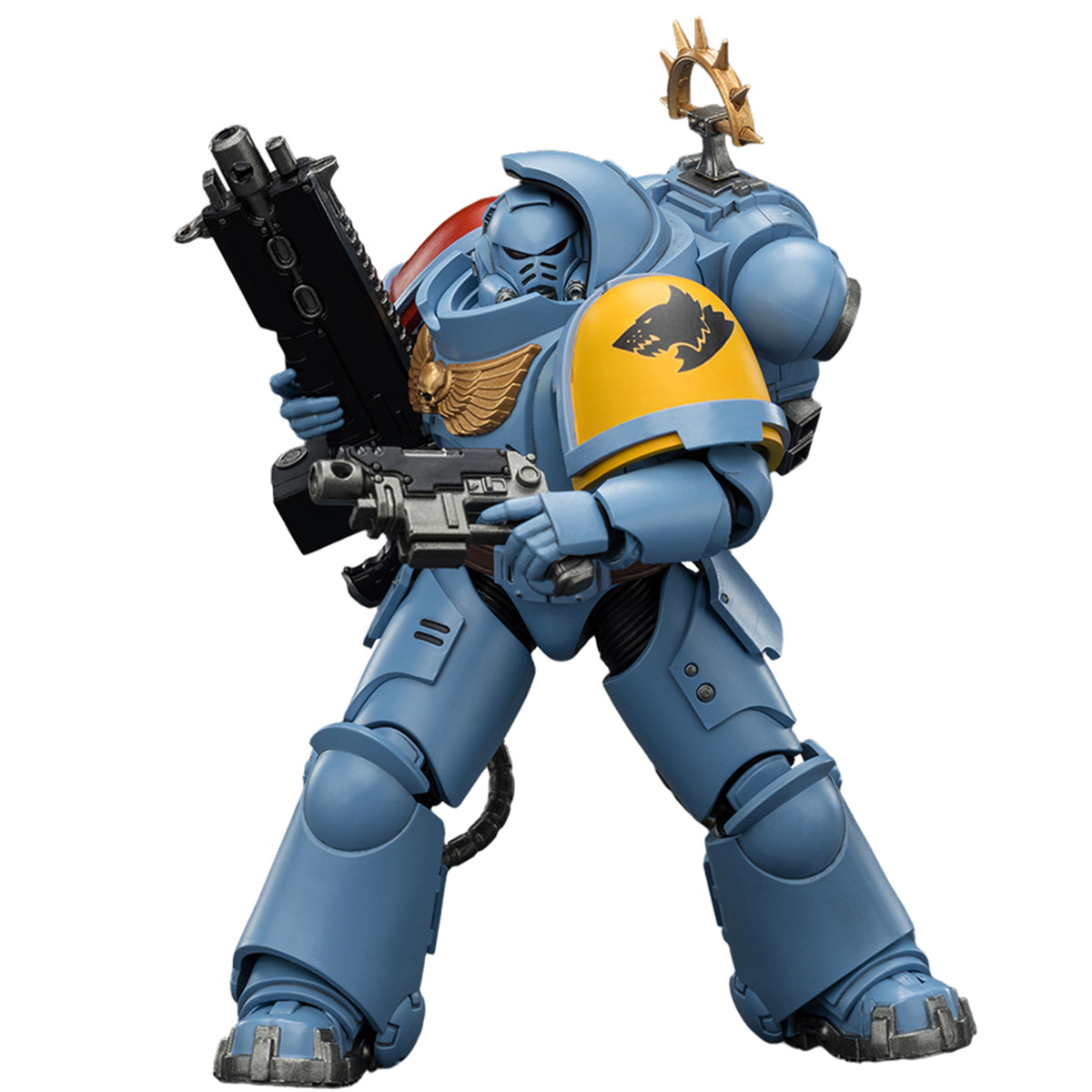 JOYTOY Warhammer 40,000: Space Marine 2 Heavy Intercessor with Heavy Bolt Rifle and Bolt Pistol (Game Edition) 1/18 Scale Action Figure
