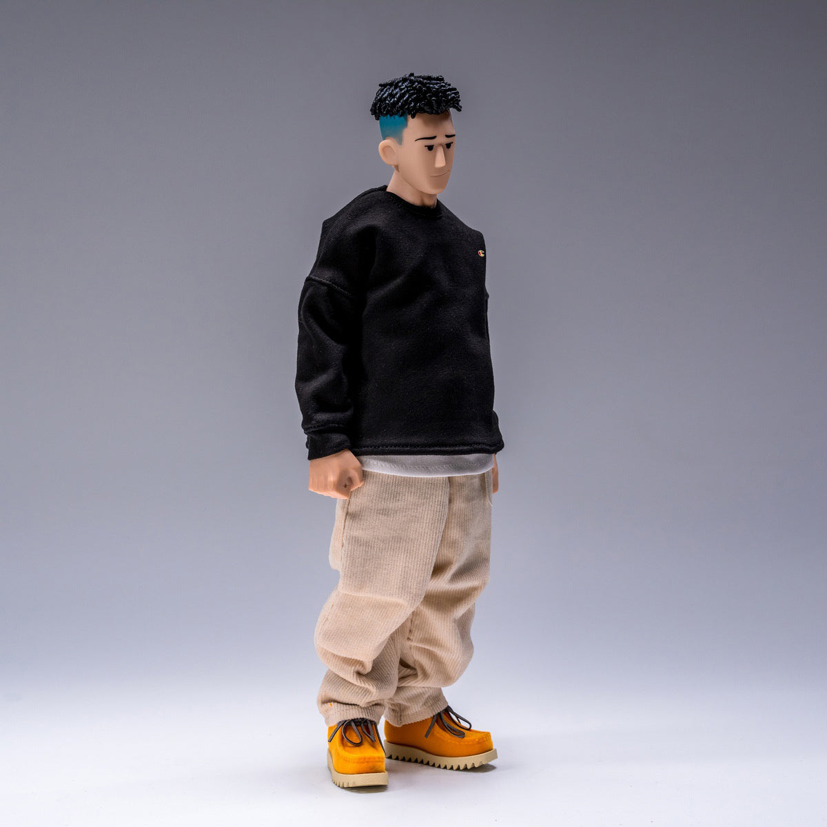 TrickyMan12 Trendy Figure Set Corduroy Clothing Set 1/12 Scale Action Figure