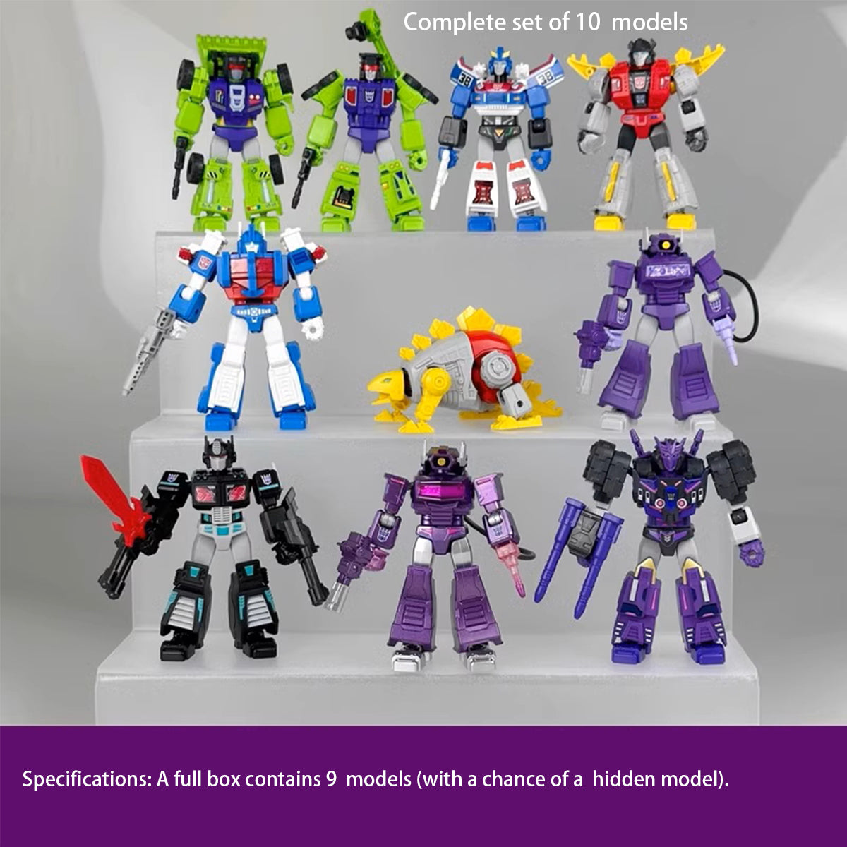 Blokees Transformers Galaxy Version Vol.4 Shattered Timelines 71104 Set Blind Box