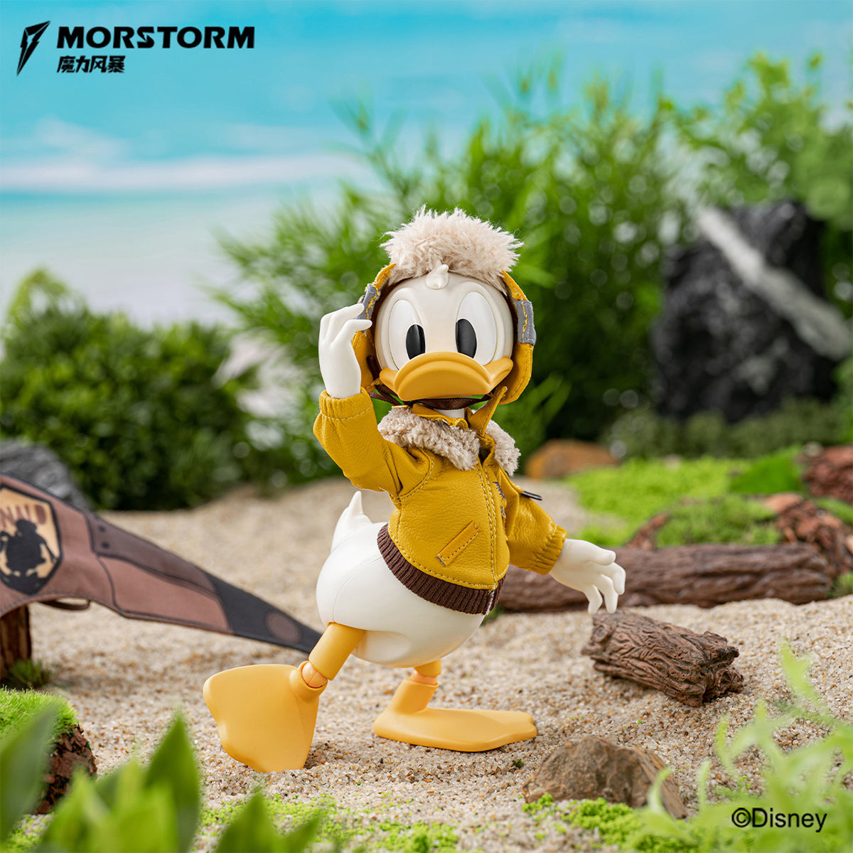 MORSTORM Articulated Action Figure Series Pilot Flying Dream Mickey Mouse & Goofy & Donald Duck Action Figure