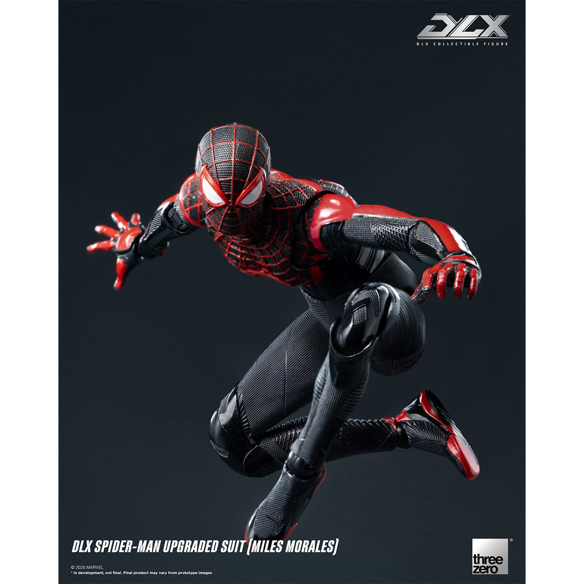 Threezero Marvel's Spider-Man 2 DLX Spider-Man Upgraded Suit (Miles Morales) Action Figure