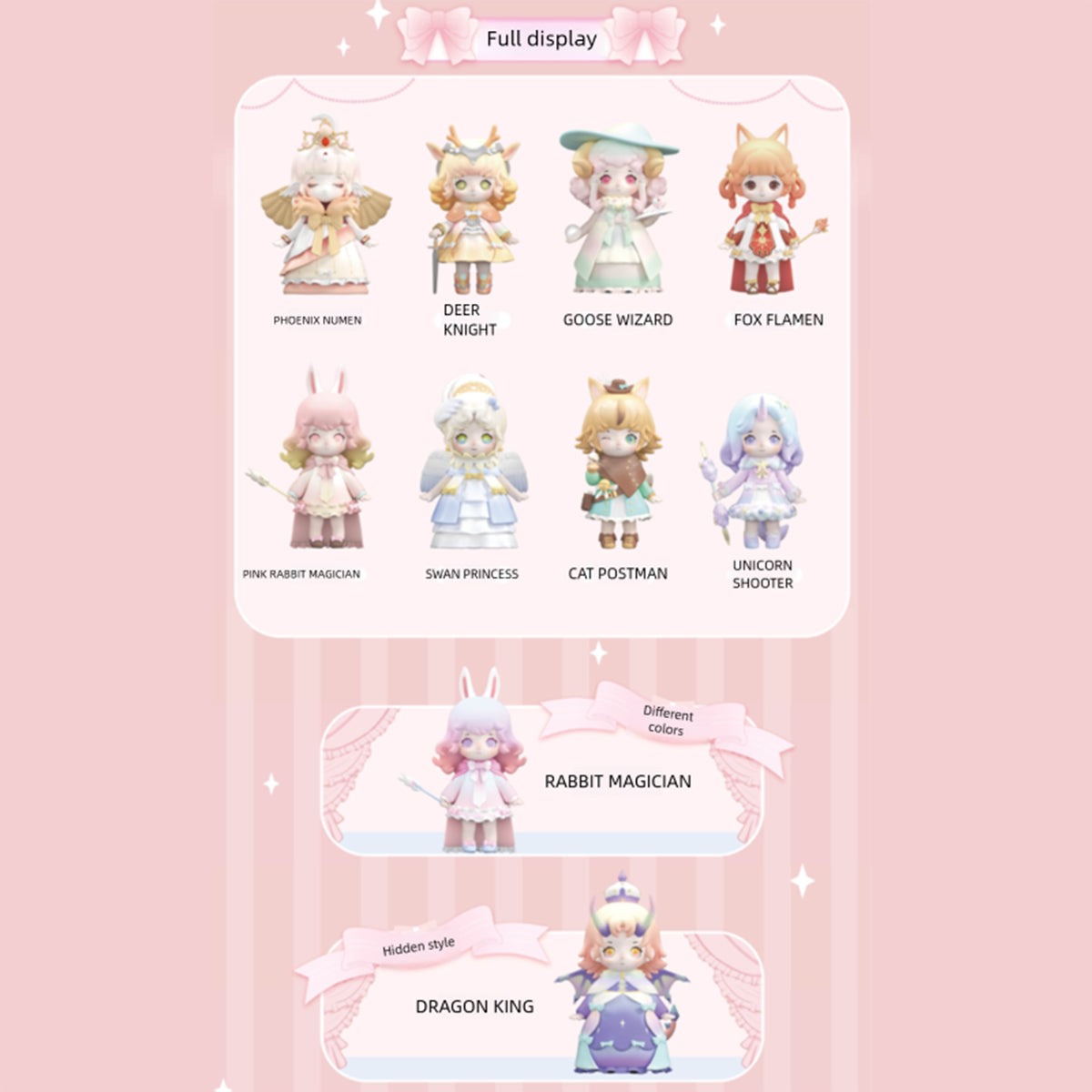 Simontoys LIRORO Animal Princess Blind Box Figure