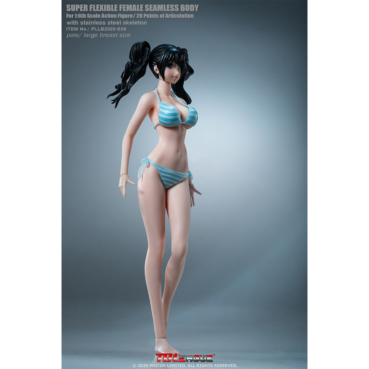 TBLeague Female Seamless Anime Girl Type Large Bust 1/6 Scale Action Figure Body