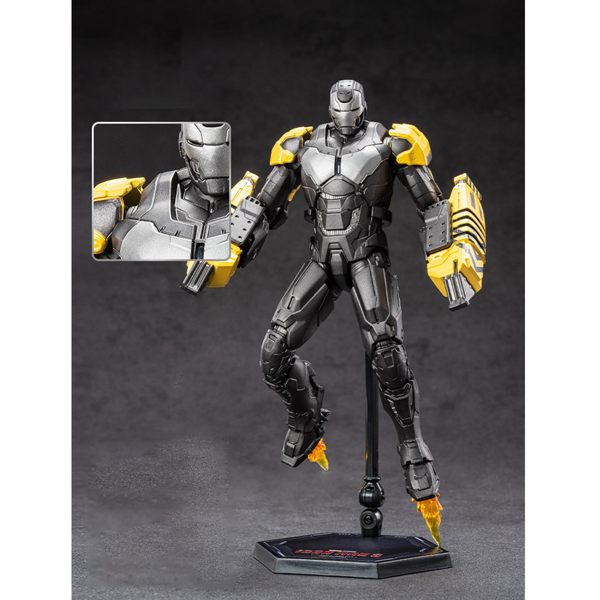 ZD Toys Iron Man Non-Light-Up Edition 1/10 Scale Action Figure