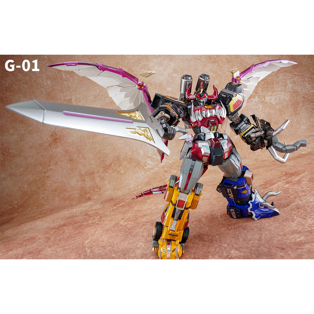 Beasts King Model Transformable Dino Megazord Action Figure