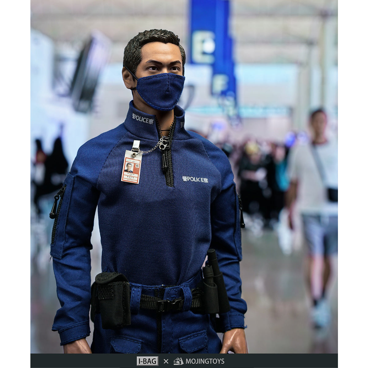 MOjingtoys, Chinese Hong Kong Urban Tactical Duty Team 2024: CTRU (Counter-Terrorism Response Unit)/ASU (Airport Security Unit)/RRT (Hong Kong Railway Response Team)/, Action Figures