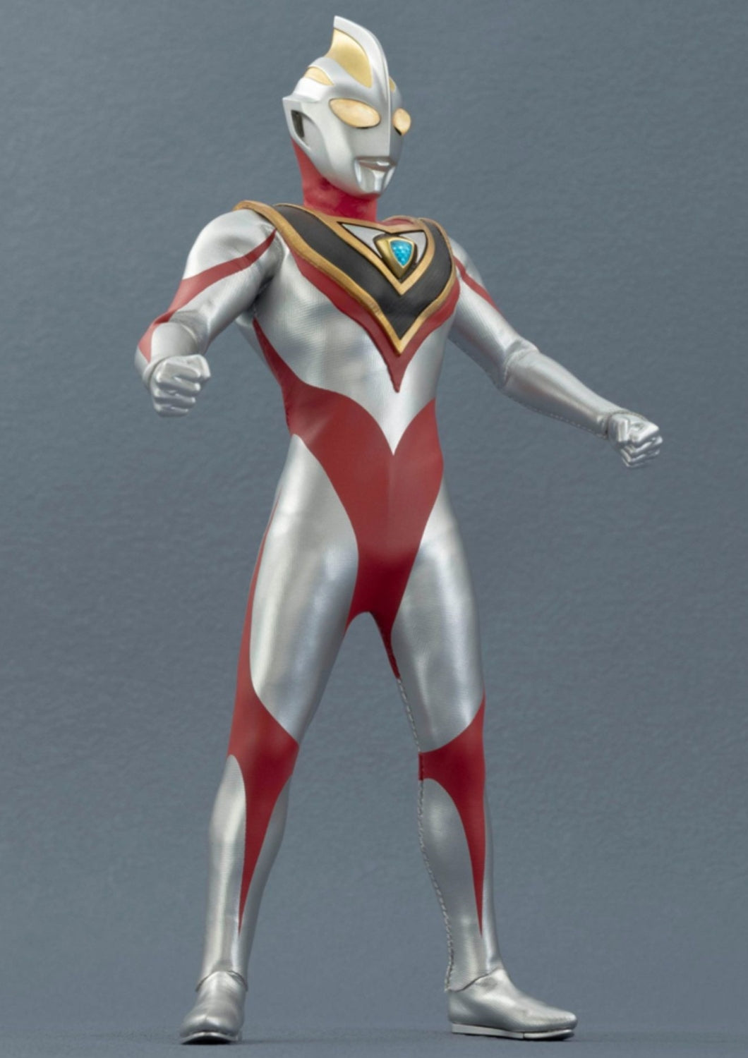 Figura de acción Ultraman Gaia de la serie Alphamax Plain Clothes