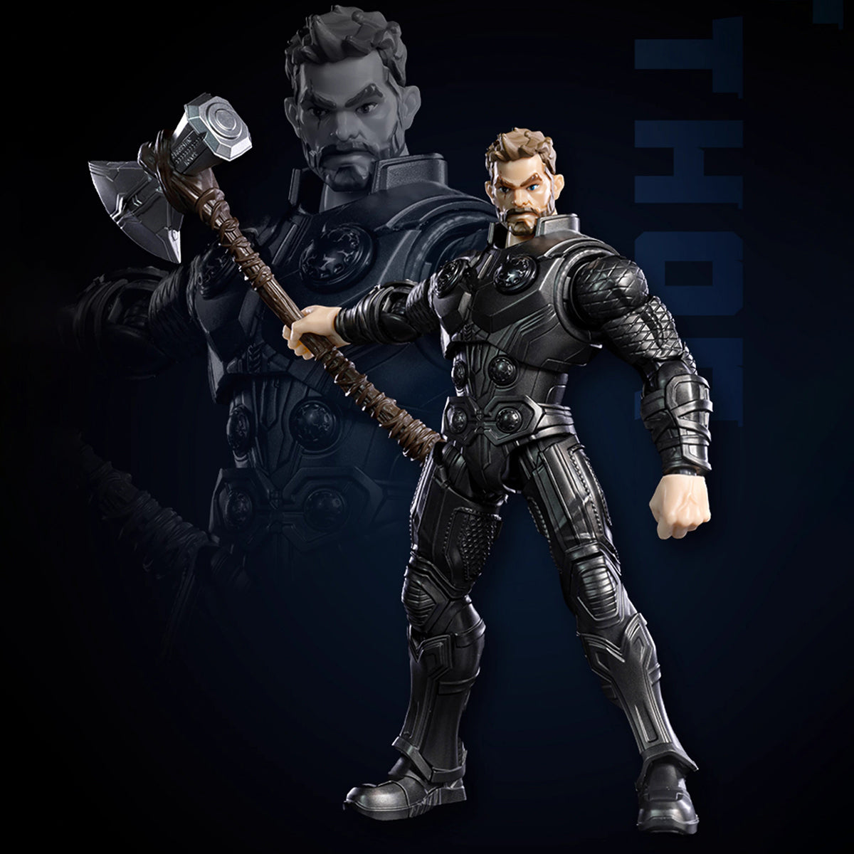 Kits de modelos de ensamblaje de Thor de clase Campeón de Blokees Hero Beyond Edition