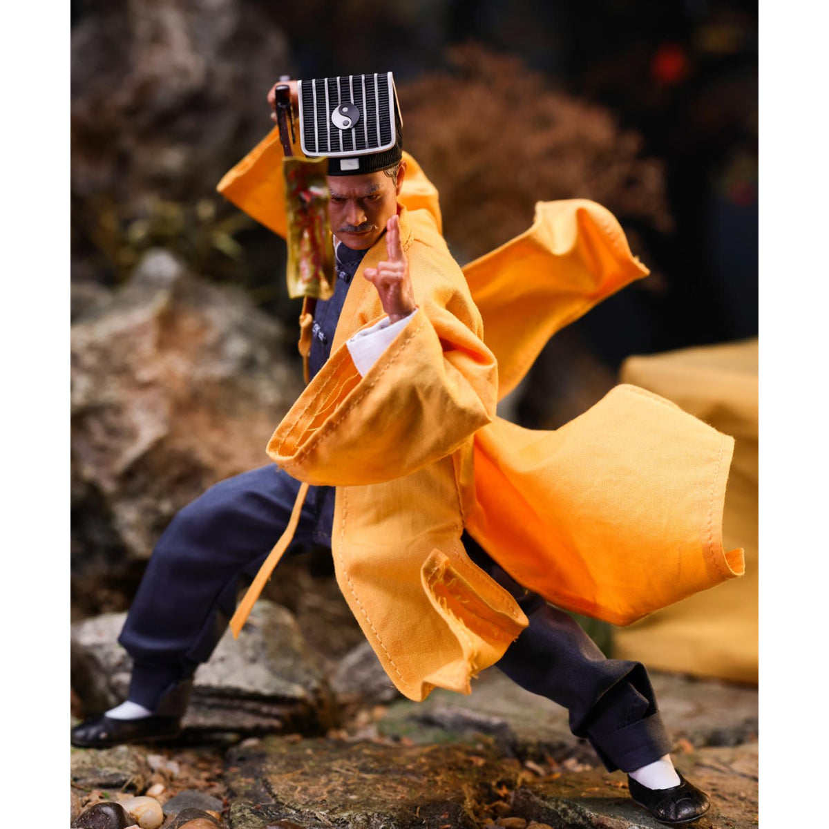 Mountain Studio Yellow Robe Hero Mr. Vampire Uncle Yingshu 1/12 Scale Action Figure