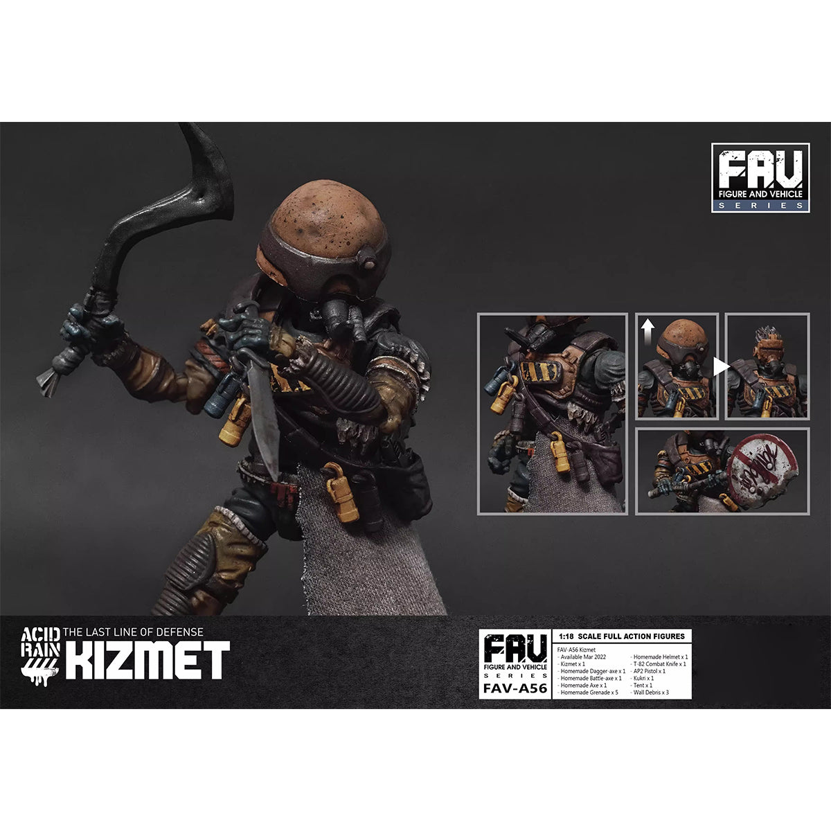 TOY ALLIANCE Acid Rain World Kizmet Action Figure
