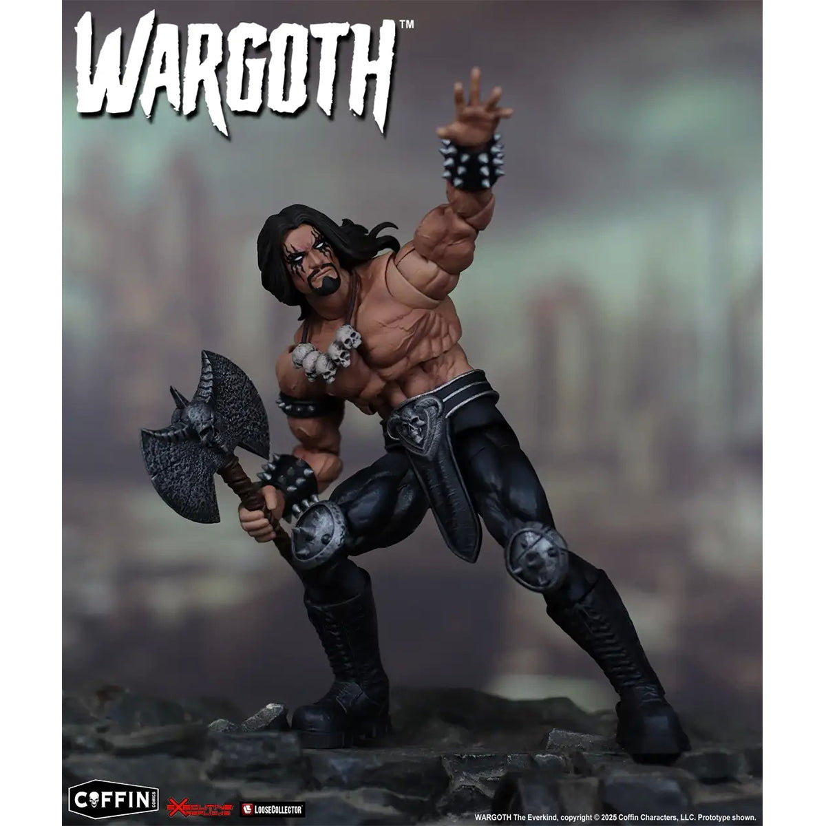 Executive Replicas, Lady Death & Wargoth, Action Figures