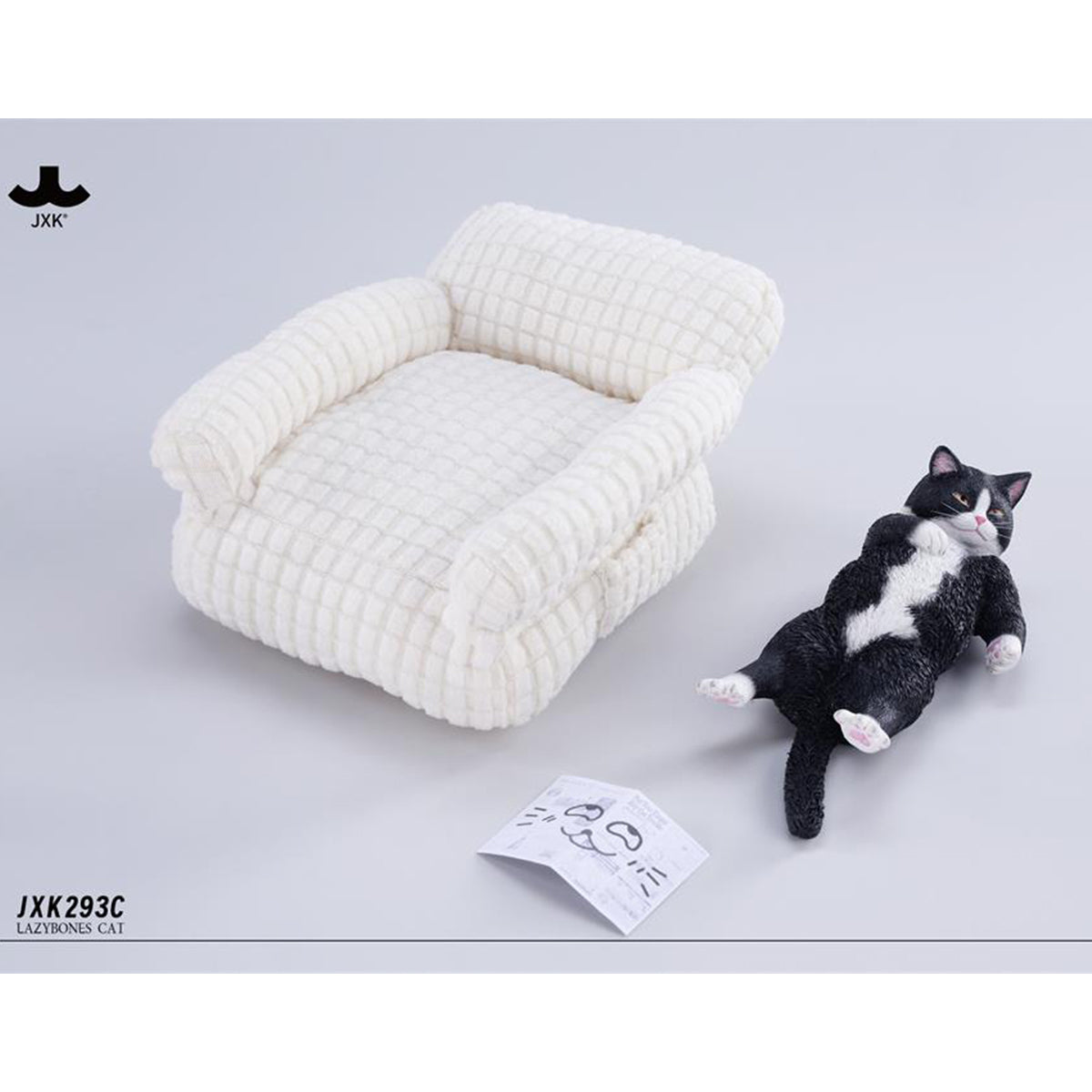 JXK, Lazybones Cat, Static Animal Figurine