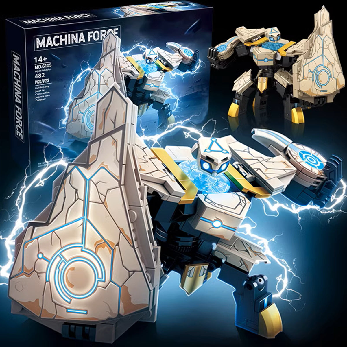 Fondjoy, Honor of Kings: Lv Bu/Xiahou Dun/Zhao Yun/Mozi/Kai/Hou Yi/Dun Shan/Sun Wukong, Assembly Model Kits