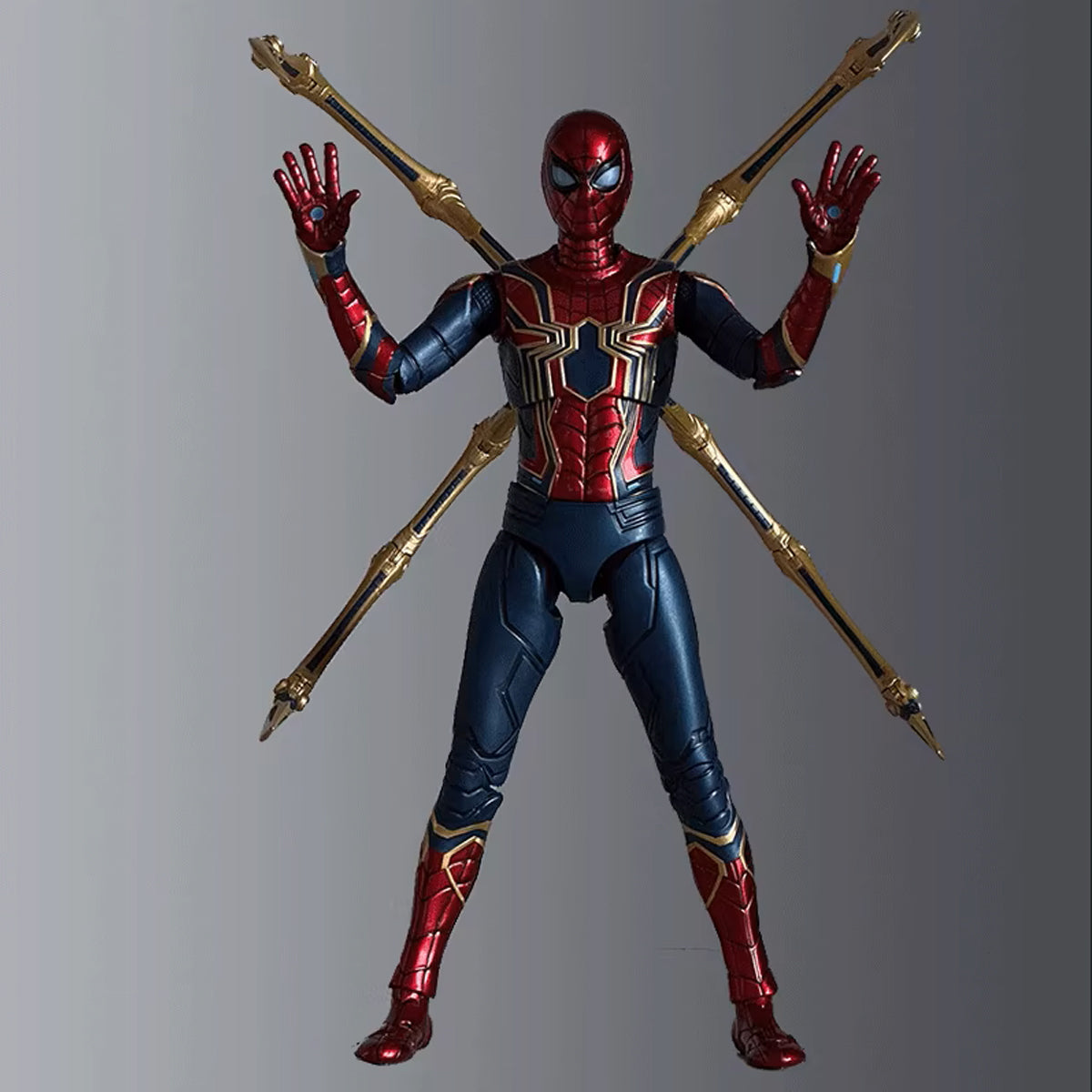 Kits de modelos de ensamblaje de Iron Spider de Fondjoy Infinity Saga Serie de cómics