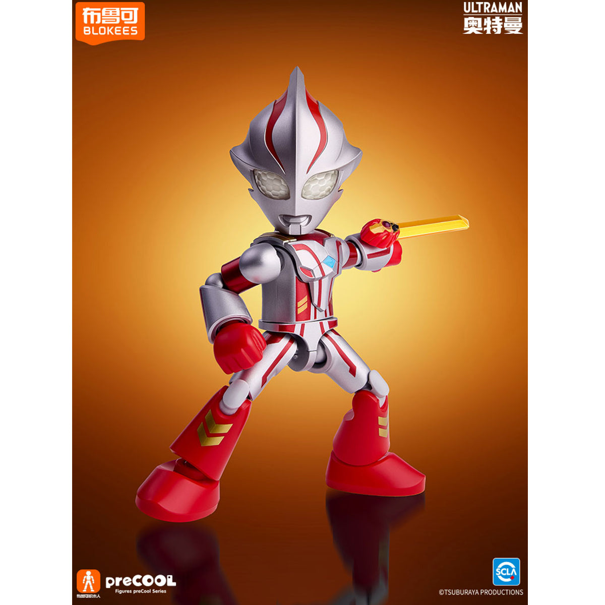 BLOKEES Ultraman Partner Magic Edition Series 3 - 10 Ultraman Decker Shining Type/09 Ultraman Agul V2 Type/11 Ultraman Mebius/11 Ultraman Trigger Multi Type Model Kit