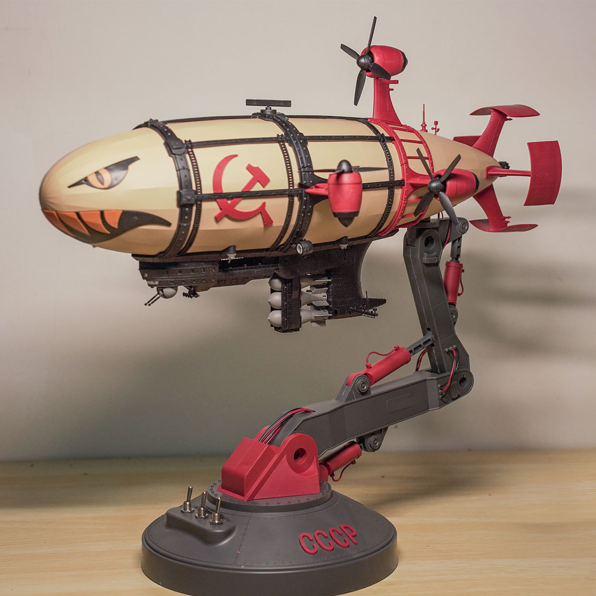 BORDER BC-005 Soviet Magnetic Storm Tank Gesla Gank/BC-004 Kirov Airship/BC-003 Soviet Apocalypse Tank Ver2.0/BC-002 Grizzly Battle Tank/BA-002 Hell Knight Syl Model Kit