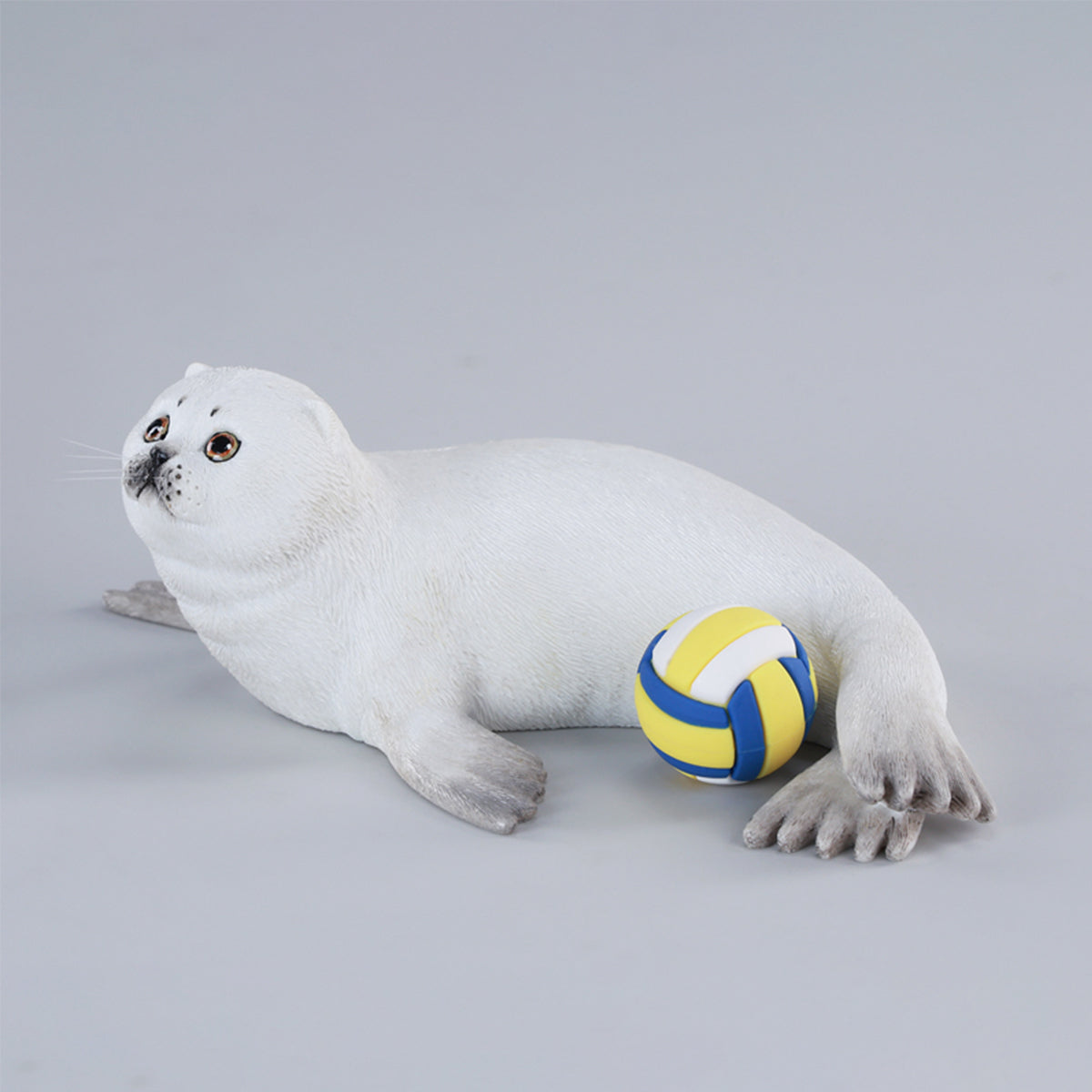JXK Seal Cat Meow Group Static Animal Figurine