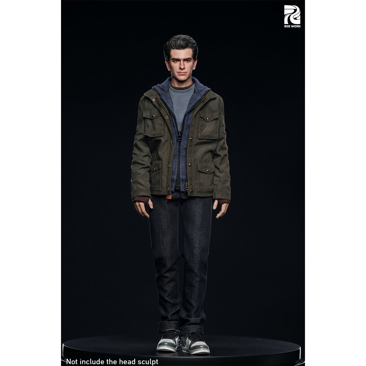 Rise work M65 Workwear Outfit Set RW03 No Head Sculpture Accessory Pack Fit 1/6 Scale 12-inches Figure