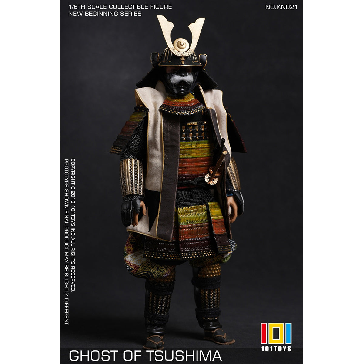 101TOYS KN023 GHOST OF TSUSHIMA Samurai 1/6 Scale New Beginner Series Action Figure