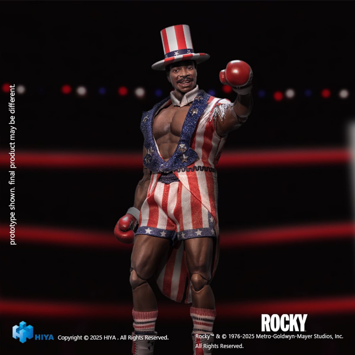 HIYA EXQUISITE SUPER Series Rocky 1976 - Apollo Action Figures