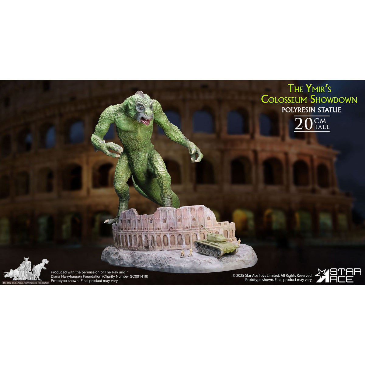 STAR ACE Toys The Ymir’s Colosseum Showdown & Pegasus The Flying Horse Ray Harryhausen Series 1/8 Scale Resin Art Figurine