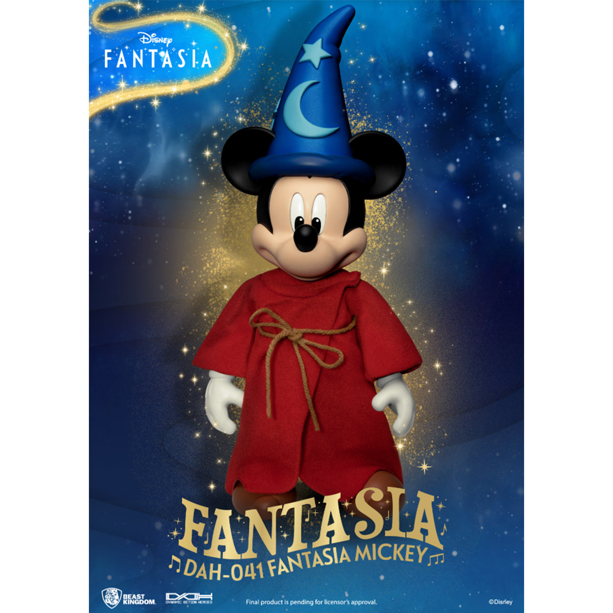 Beast Kingdom DAH-041 Disney Classic Mickey Fantasia Action Figure