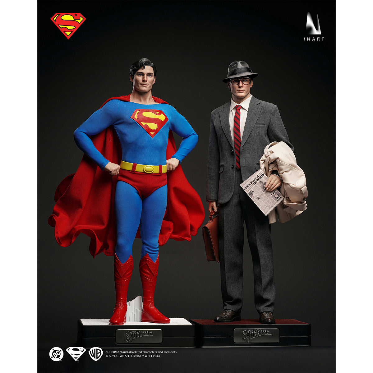 INART Superman (1978) 1/6 Scale Action Figure Set