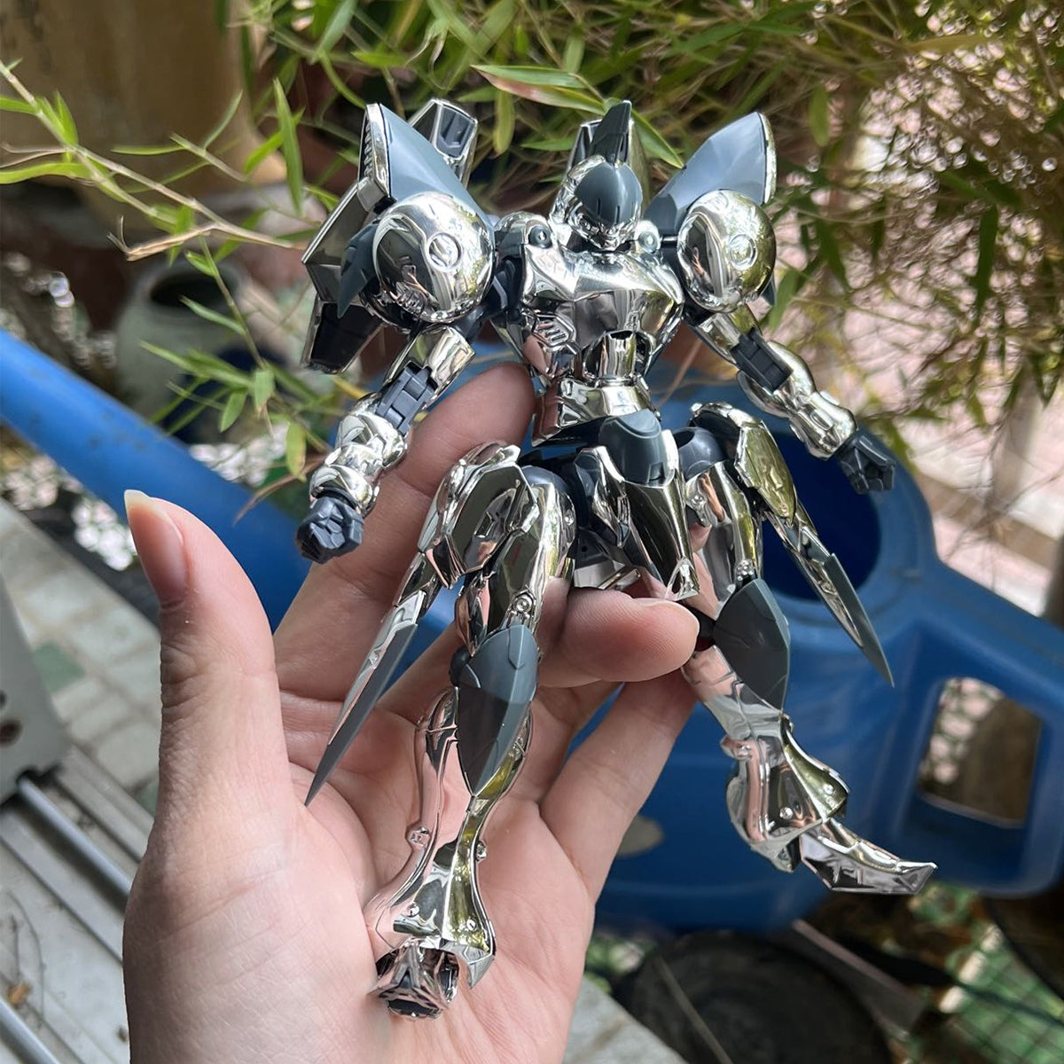 Sheik Mainland Ultra Action Trooper ACTAEON Silver Plated Version Assembly Model Kits
