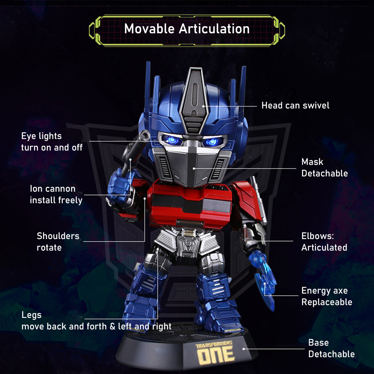 (Only Shipped to the US) KillerBody Transformers One G1 Series KB20069-78 Optimus Prime Action Figure