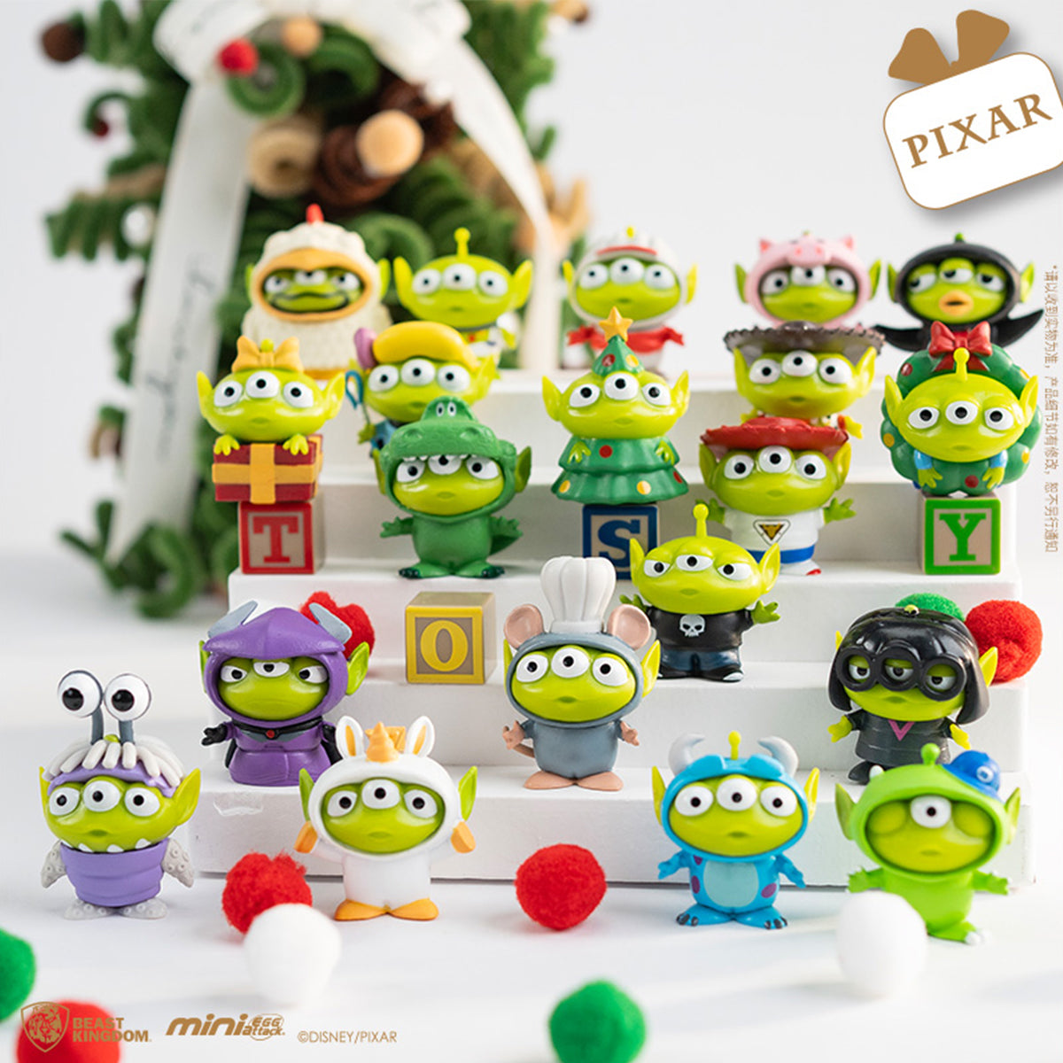 Beast Kingdom MEA-073 Alien's Celebration Advent Calendar Series SET Blind Box Figure