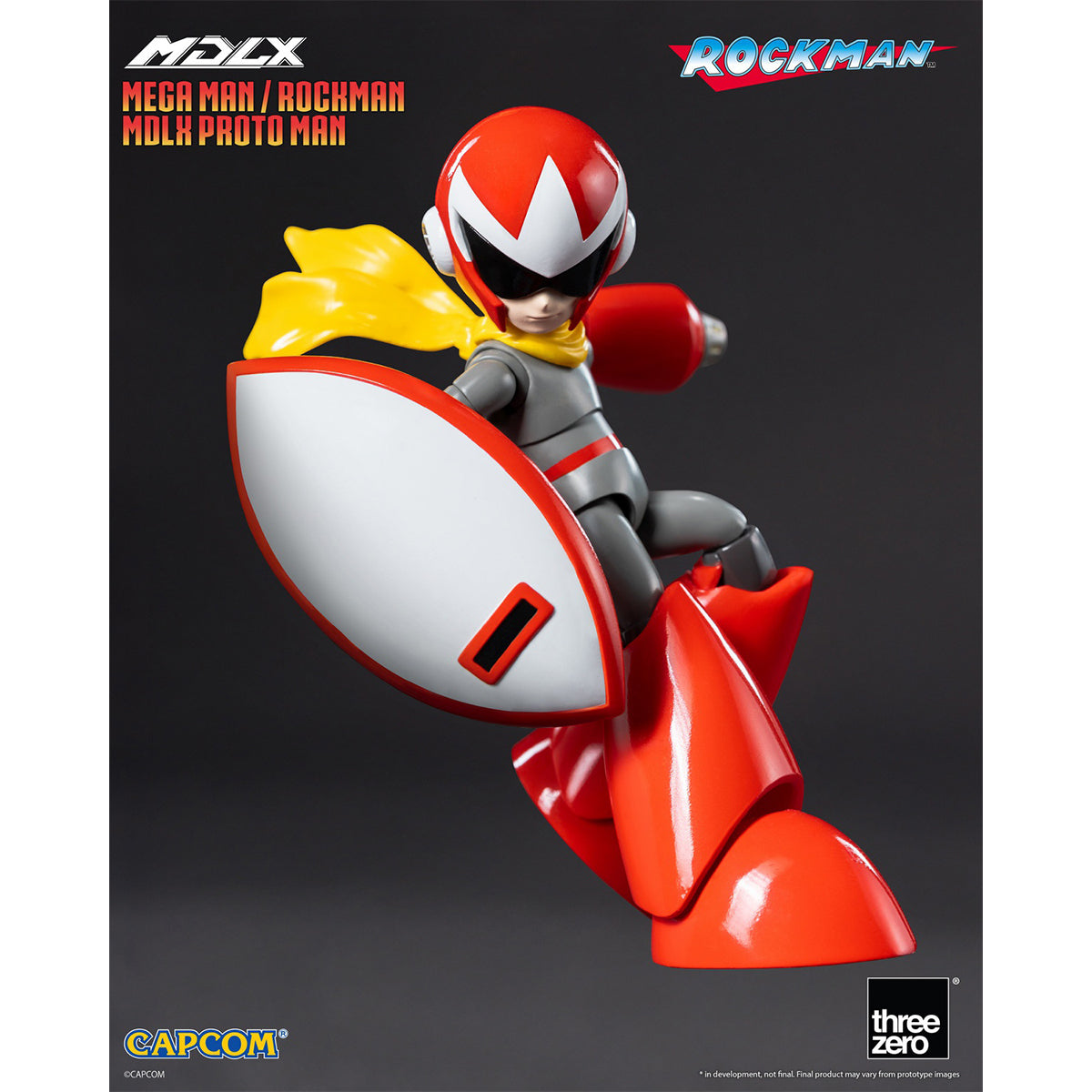 Threezero Rockman / Mega Man MDLX Proto Man 3Z09890A0 Action Figure