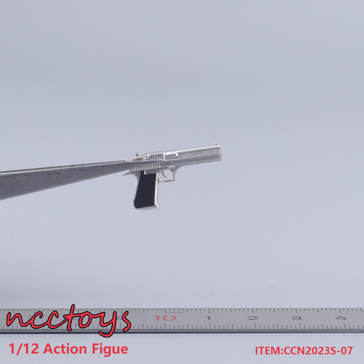 NCCTOYS, Mecha Girl Weapon Accessory Desert Eagle Pistol, Doll Accessory for 6-inches Action Figurine