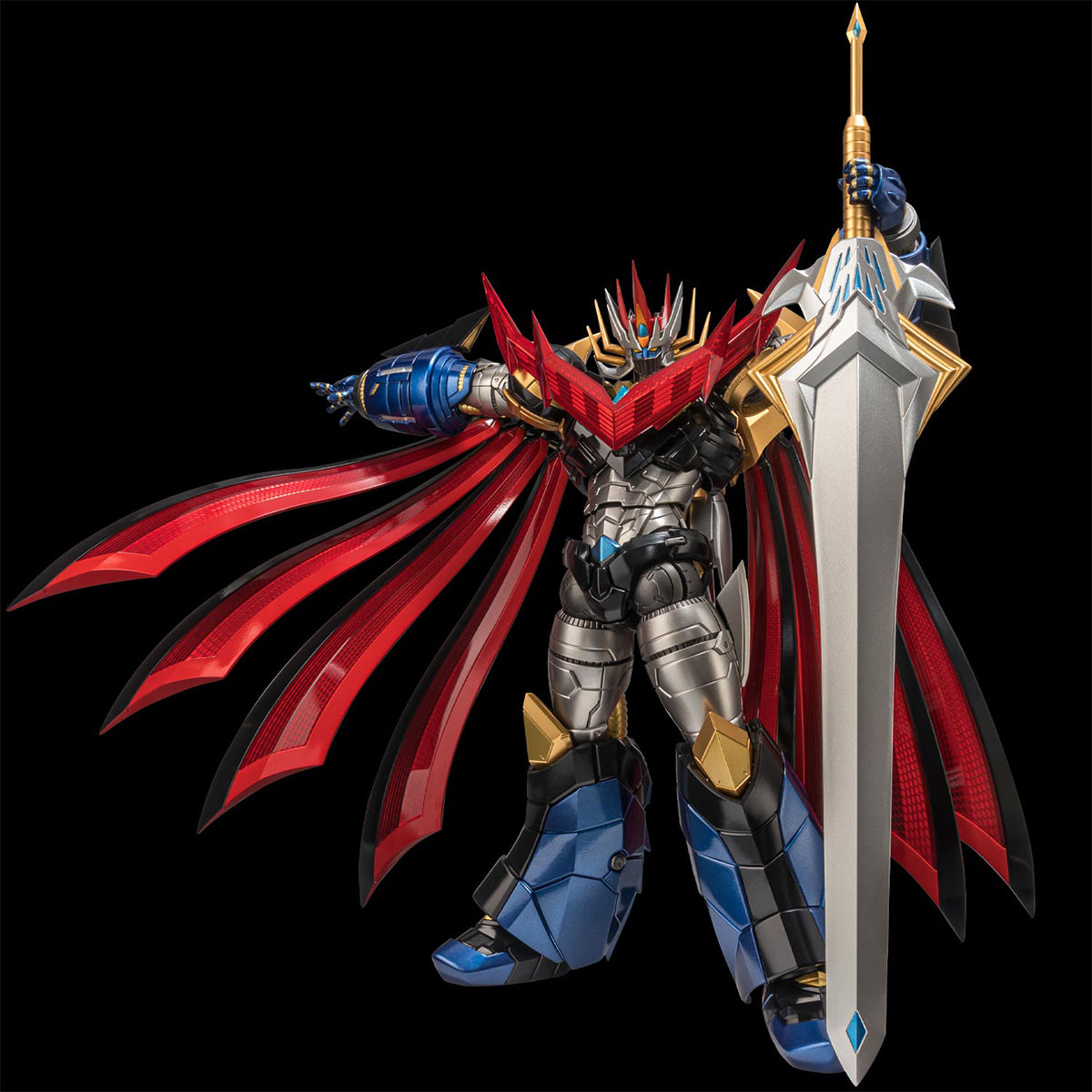 Sen-Ti-Nel, RIOBOT Mazin Emperor G, Mazinger Robot, Action Figure Full Set, H22CM