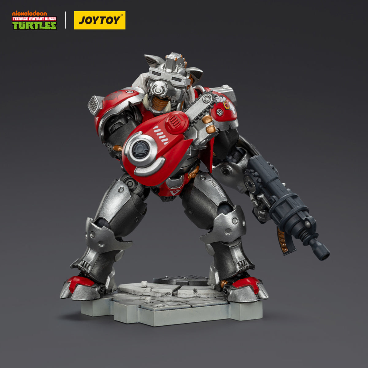 JOYTOY TMNT-Mighty Rocksteady & TMNT-Super Bebop 1/18 Scale Action Figure