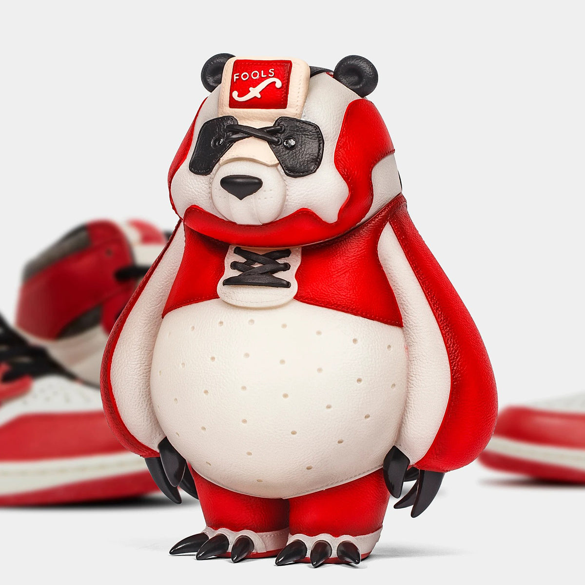 Fools Paradise, Kakkoii Taiketsu Panda 23, H26cm Statue Figurine
