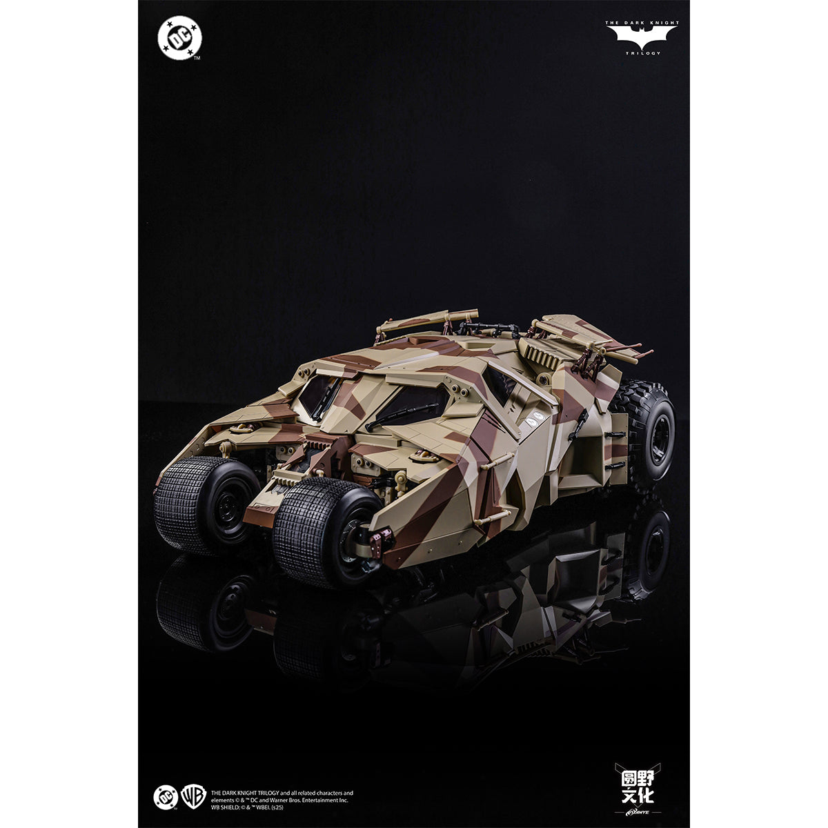 MODOKING THE DARK KNIGHT TRILOGY 1/12 Scale Bat Vehicle Set