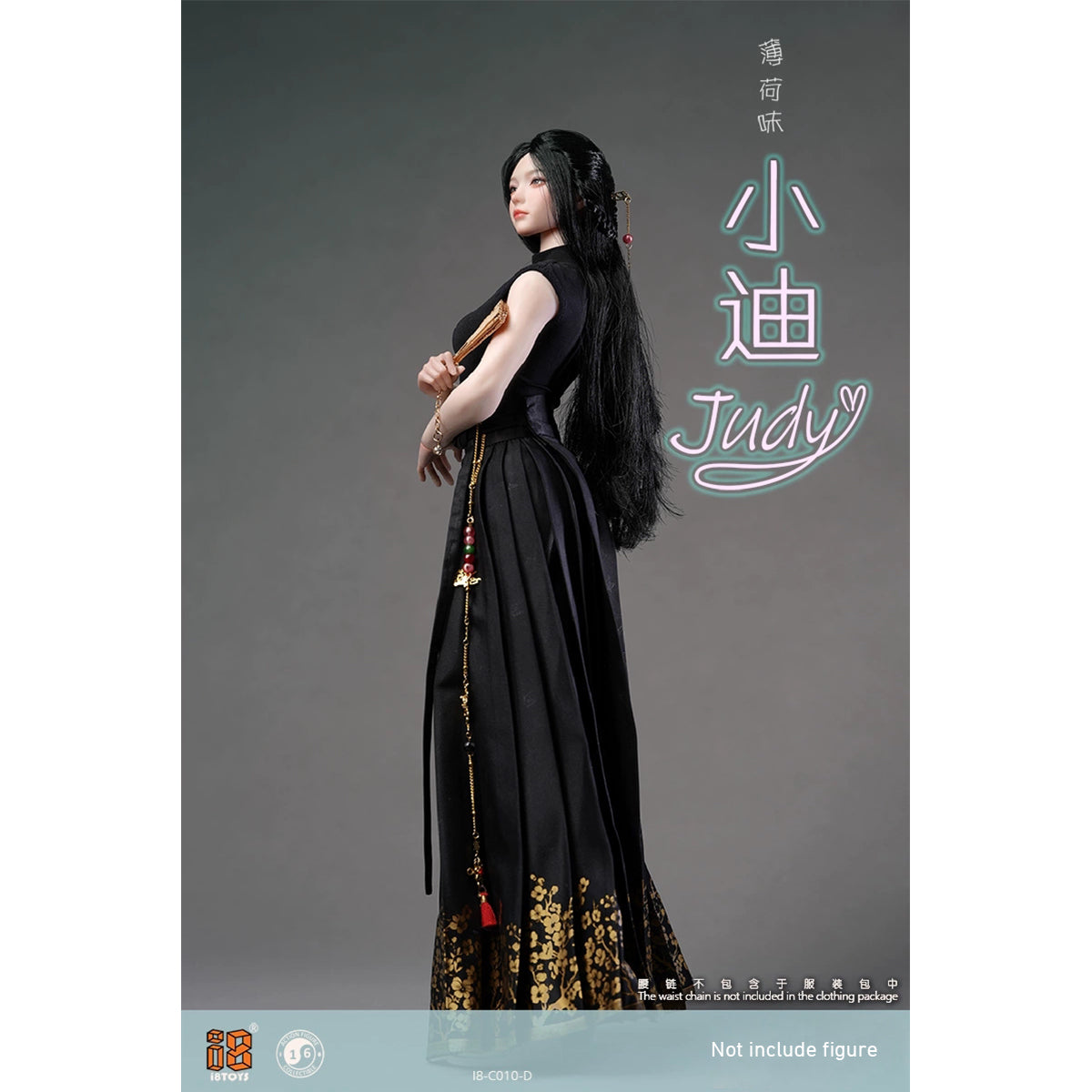 I8TOYS, Mint Flavor - Judy Head Sculpt and Costume Set, Accessory Pack for 12-inches Figure