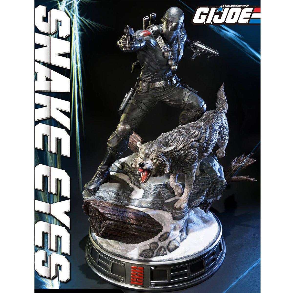 Prime 1 Studio 26-Inch G.I. Joe Snake Eyes Regular Version Art Statue