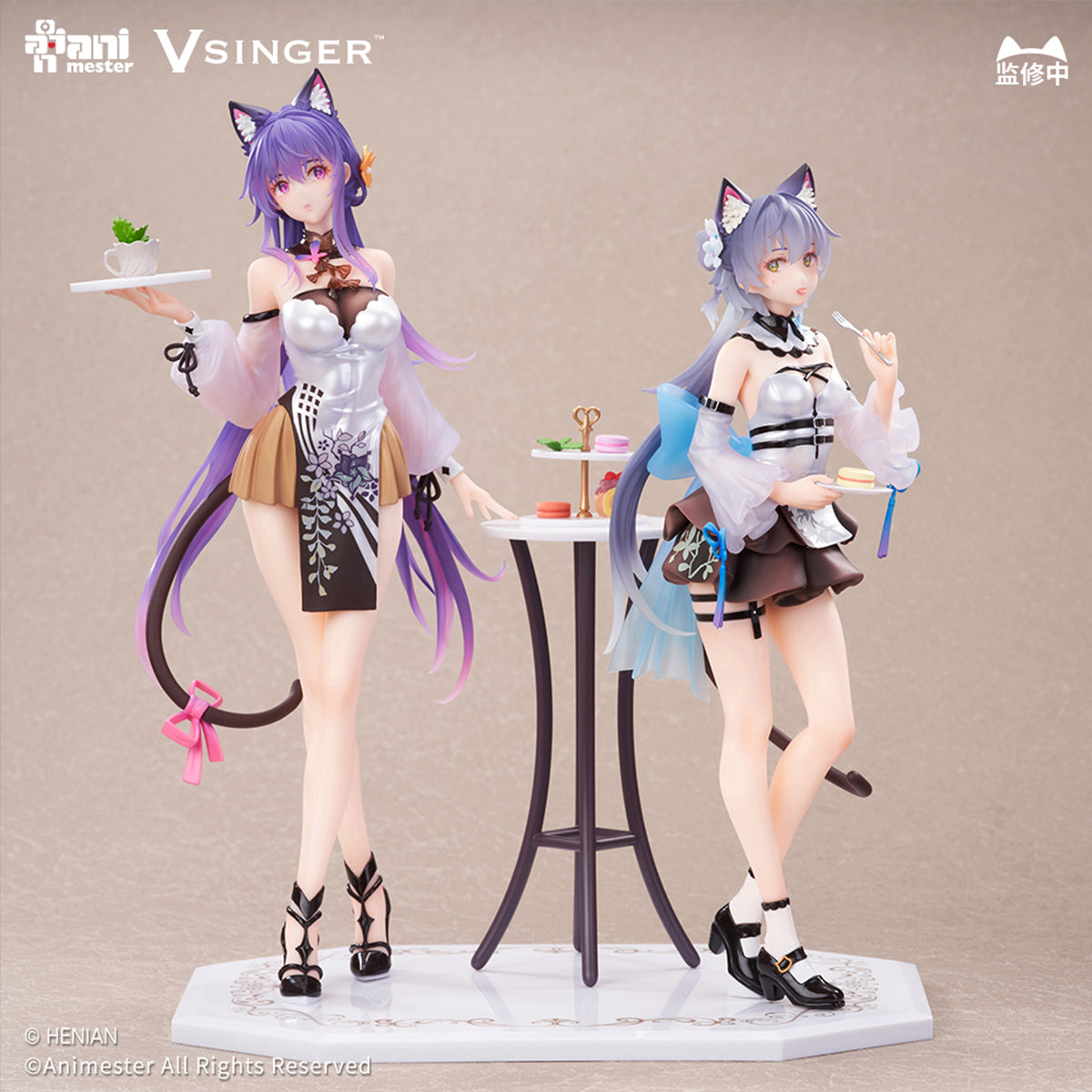Animester, Vsinger Luo Tianyi & Mo QingXian Tea Time Melody Ver, Art Anime Statue