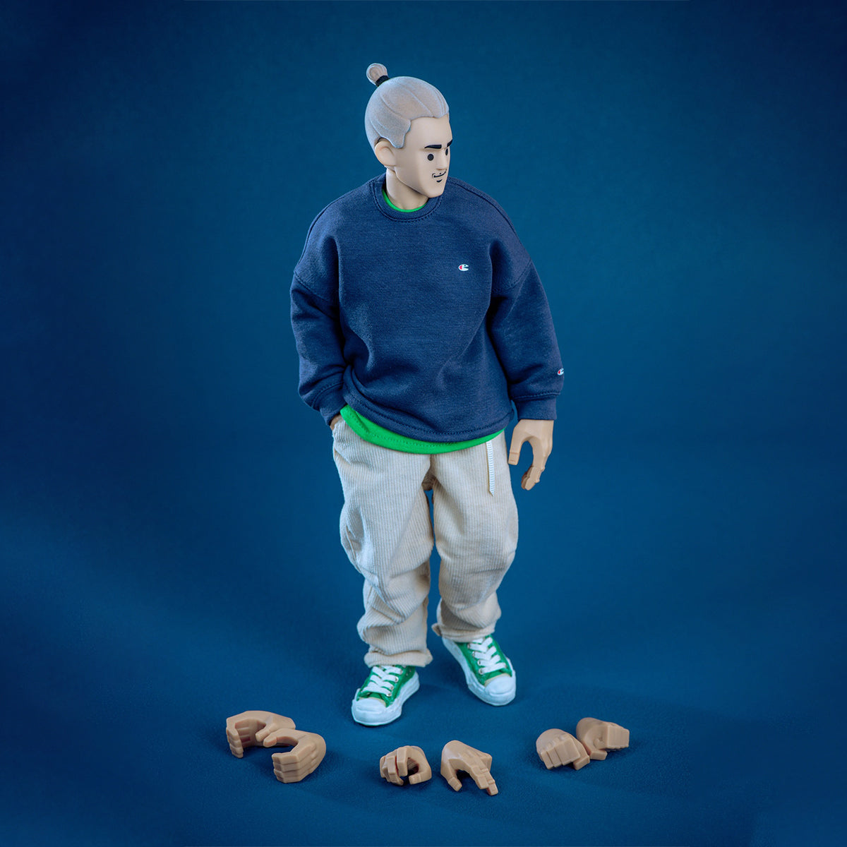 TrickyMan12 Easy Play Series, Trendy Figure Set, Anime Style Figurine