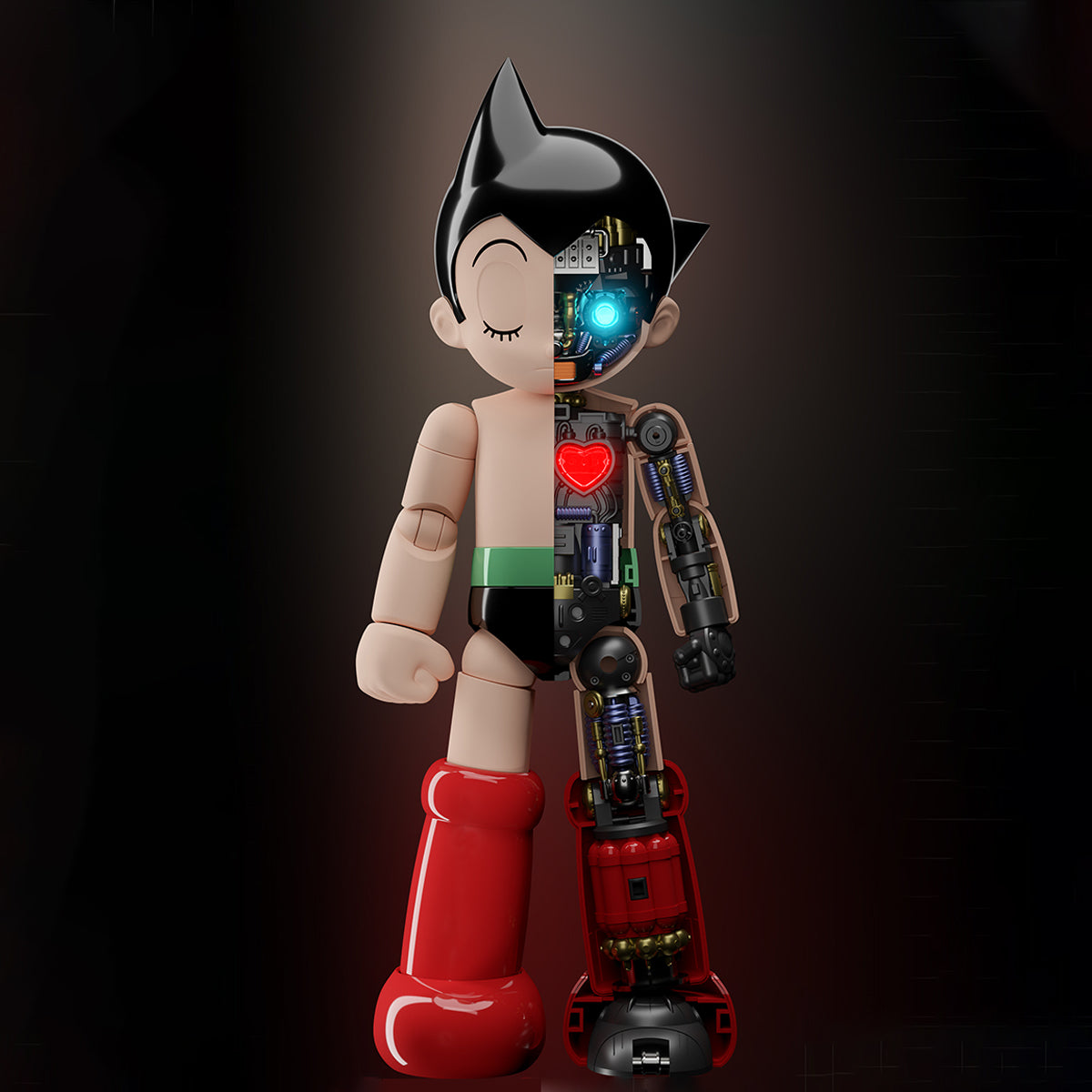 Kit de modelo TRON Serie SIMPLE LEVEL, ASTRO BOY, versión DX, kit de modelo de plástico para ensamblaje, figura de 30 cm de alto