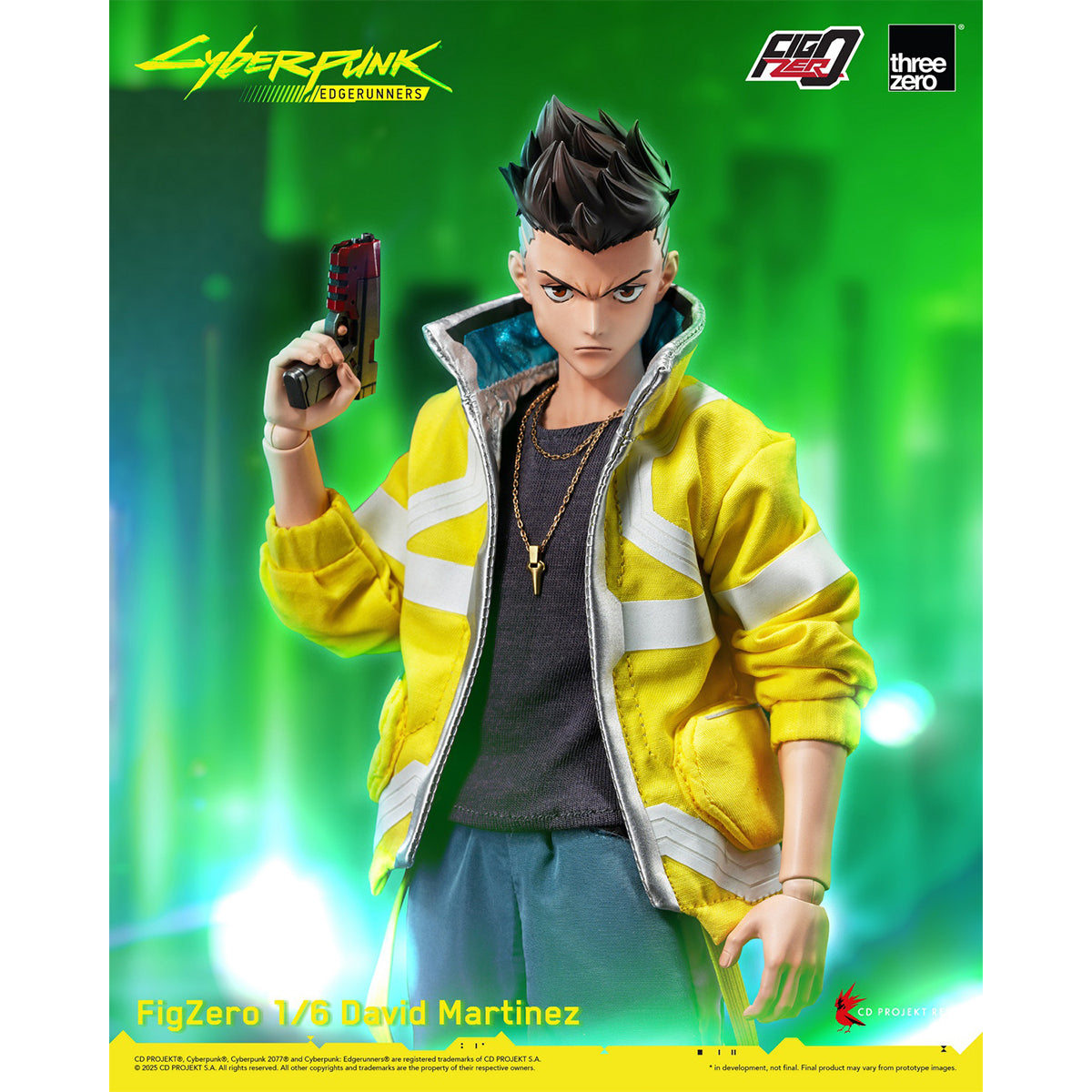 Threezero Cyberpunk: Edgerunners David Martinez 1/6 Scale Action Figure