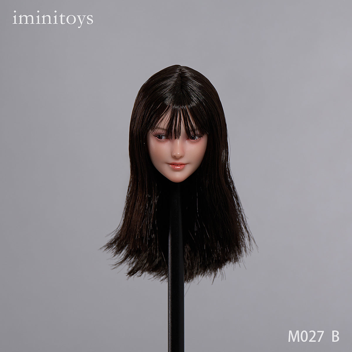 Iminitoys Xuan - Lolita Girl with Movable Eye Doll Head Sculpt Accessory Fit 1/6 Scale 12-inches Figure