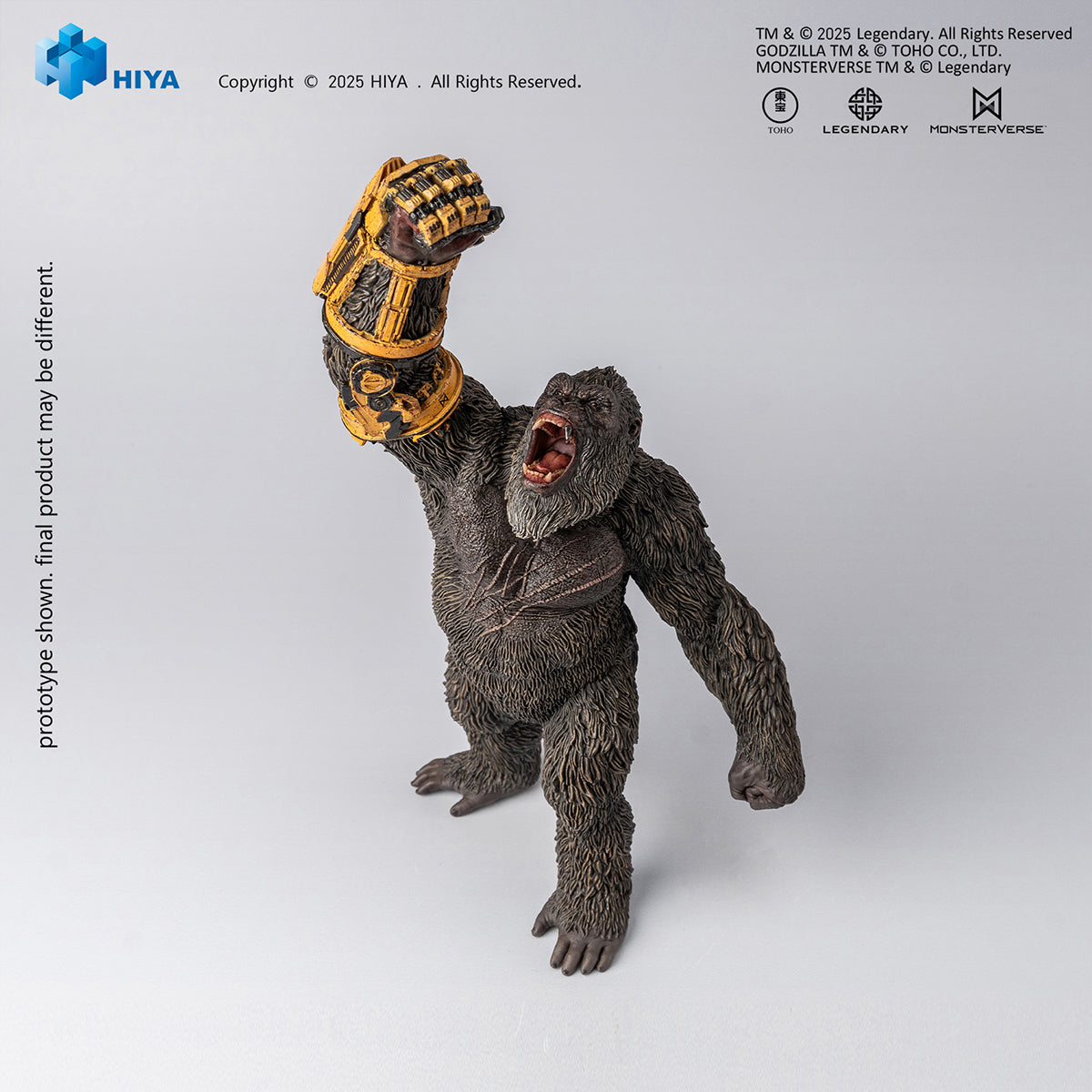 HIYA Godzilla vs Kong:The New Empire - Kong Mechanical Glove Edition Art Figurine